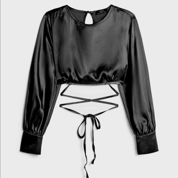 New Bershka Satin top - Size M - Picture 3 of 6